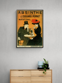 Tablou reclama vintage - Absinthe Edouard Pernot