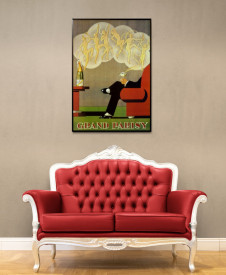 Tablou reclama vintage - Grand Parisy - Img 2
