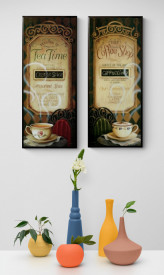Tablou bucatarie - Coffee Shop Menu