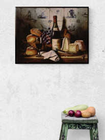 Tablou crama vinuri - A Fine Meal
