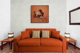 Tablou living animale - Cheetah Mother - Img 3