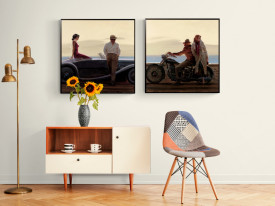 Tablou living cuplu - Coastal Drive