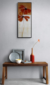 Tablou living flori - Flor Roja II - Img 2