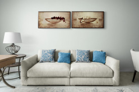 Tablou living flori - Silver Orchid II - Img 4
