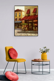 Tablou living magazin retro - Le Market Cafe