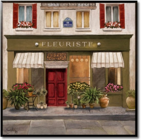 Tablou living magazin vintage - French Store II