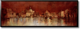 Tablou living oras - Venice at Night
