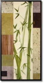 Tablou living tema Asia - Collage With Bamboo I