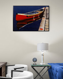 Tablou living tema marina - Red Canoe - Img 2