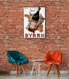 Tablou reclama vintage - Byrrh Vin Aperitif au Quinquina