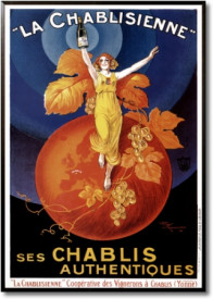 Tablou reclama vintage - La Chablisienne