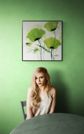 Coquelicots Vert II - Img 2