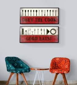 Tablou bucatarie - Good Eats