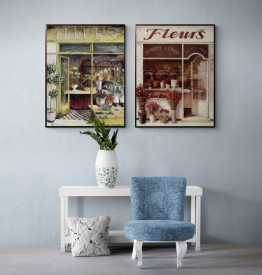 Tablou bucatarie magazine retro - Fleurs de Jardin - Img 4
