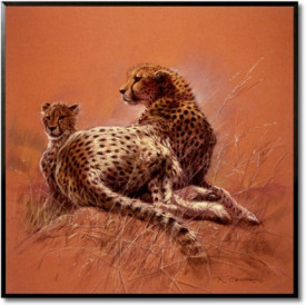 Tablou living animale - Cheetah Mother