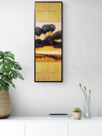 Tablou living copaci - Trees and stream I