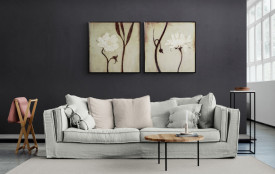 Tablou living flori - Ivory Blossom - Img 4