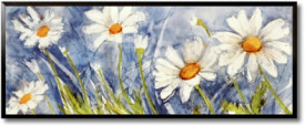 Tablou living flori - Margherite