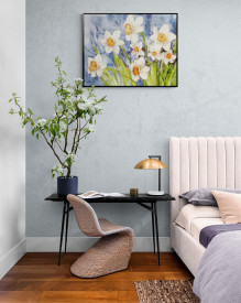 Tablou living flori - Narcisi - Img 3
