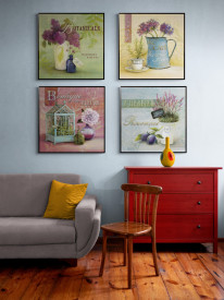Tablou living flori - Peony Boutique