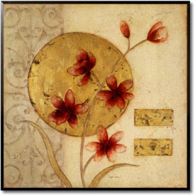 Tablou living flori - Through the Garden Gate