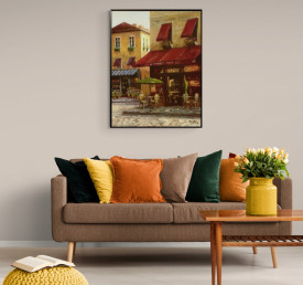 Tablou living magazin retro - Le Market Cafe