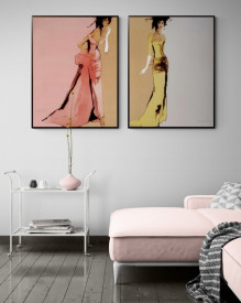 Tablou living moda - Enticing