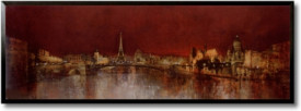 Tablou living oras - Paris at Night