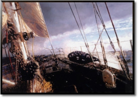 Tablou living tema marina - Rounding The Horn