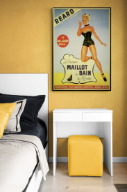 Tablou reclama vintage - Reard le Premier Maillot de Bain