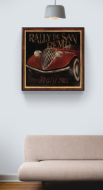 Tablou vintage masini - Italy ,1928 - Img 2