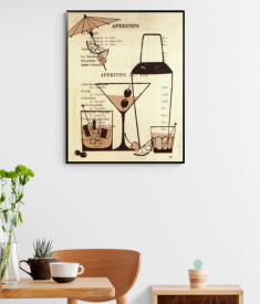 Set tablouri vintage - Giggle Water IV - Img 2