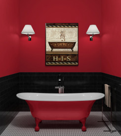 Tablou baie - Bourgoise Bath I