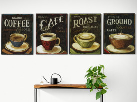 Tablou bucatarie cafea - Today s Coffee IV