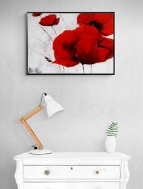 Tablou flori living - Pavot d Hiver I