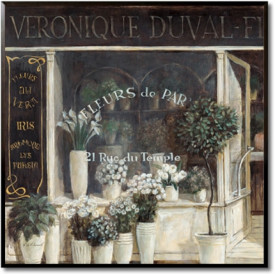 Tablou living flori - Fleurs de Duval