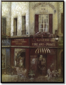Tablou living magazin retro - Artist's Quarter