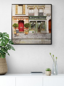 Tablou living magazin vintage - French Store I