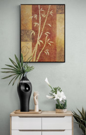 Tablou living tema Asia - Bamboo Silhouette I