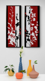 Tablou living tema Asia - Ranken I