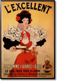 Tablou reclama vintage - L'Excellent