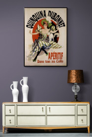 Tablou reclama vintage - Quinquina Dubonnet - Img 2