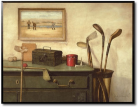 Tablou vintage golf - Un autre regard riverside golf