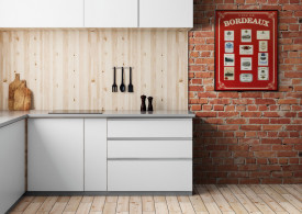 Tablou vintage vinuri - Vins de Bordeaux I