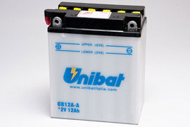 UNIBAT - CB12AA (YB12A-A) (CU INTRETINERE, INCLUDE ACID)