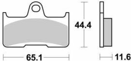 SBS - PLACUTE FRANA OFFROAD SINTER - 799SI