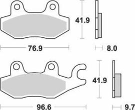 SBS - PLACUTE FRANA STREET CERAMIC - 633HF = 134HF