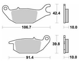 SBS - PLACUTE FRANA STREET CERAMIC - 784HF