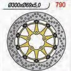 NG - DISC FRANA NG790 - GSXR 600 / 750 / 1000'04-05