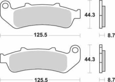 SBS - PLACUTE FRANA STREET EXCEL SINTER - 685HS